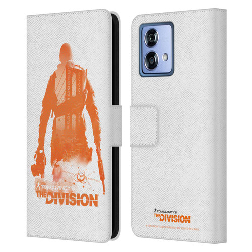 Tom Clancy's The Division Key Art Character 3 Leather Book Wallet Case Cover For Motorola Moto G84 5G