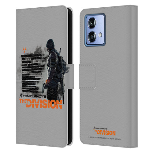 Tom Clancy's The Division Key Art Character Leather Book Wallet Case Cover For Motorola Moto G84 5G