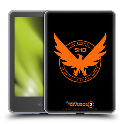 Tom Clancy's The Division 2 Logo Art Phoenix Soft Gel Case for Amazon Kindle 11th Gen 6in 2022