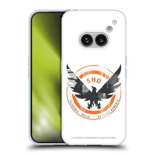 Tom Clancy's The Division Key Art Logo White Soft Gel Case for Nothing Phone (2a)