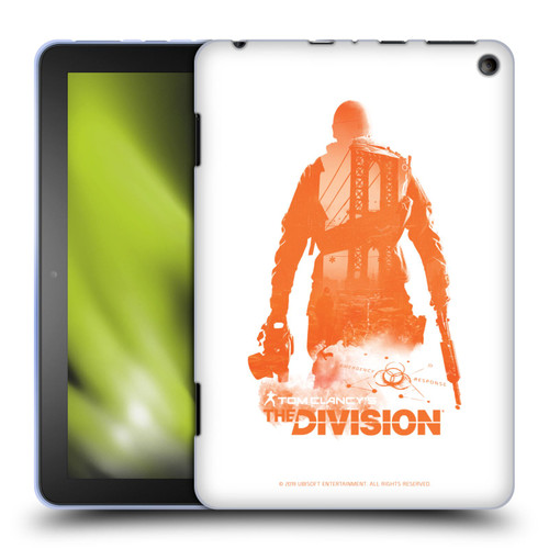 Tom Clancy's The Division Key Art Character 3 Soft Gel Case for Amazon Fire HD 8/Fire HD 8 Plus 2020
