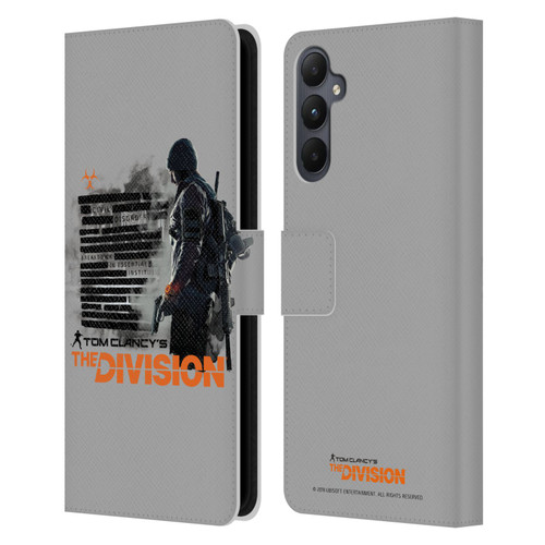 Tom Clancy's The Division Key Art Character Leather Book Wallet Case Cover For Samsung Galaxy A05s