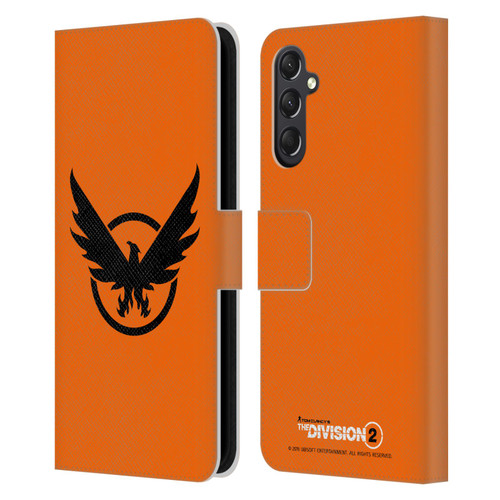 Tom Clancy's The Division 2 Logo Art Phoenix 2 Leather Book Wallet Case Cover For Samsung Galaxy A24 4G / M34 5G