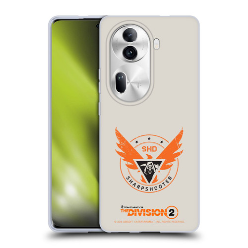 Tom Clancy's The Division 2 Logo Art Sharpshooter Soft Gel Case for OPPO Reno11 Pro