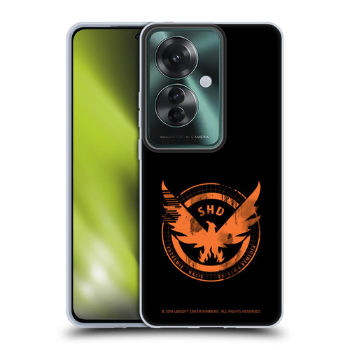 Tom Clancy's The Division Key Art Logo Black Soft Gel Case for OPPO Reno11 F 5G / F25 Pro 5G