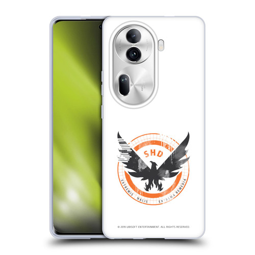Tom Clancy's The Division Key Art Logo White Soft Gel Case for OPPO Reno11 Pro