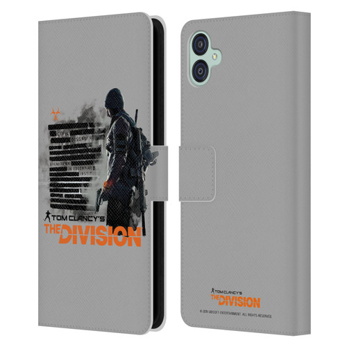 Tom Clancy's The Division Key Art Character Leather Book Wallet Case Cover For Samsung Galaxy M04 5G / A04e