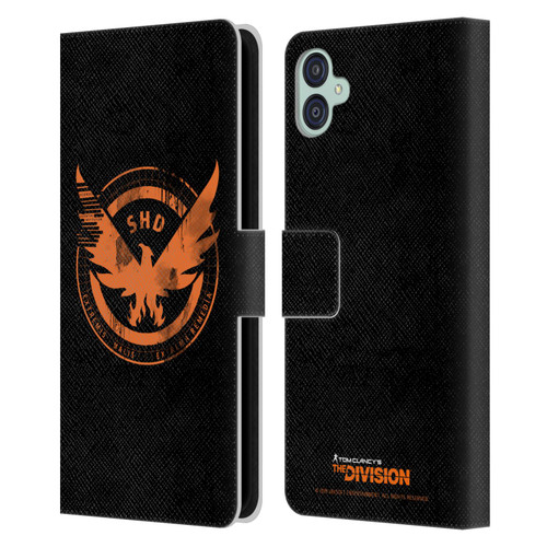 Tom Clancy's The Division Key Art Logo Black Leather Book Wallet Case Cover For Samsung Galaxy M04 5G / A04e