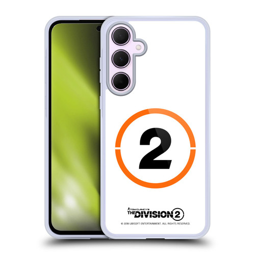Tom Clancy's The Division 2 Logo Art Ring 2 Soft Gel Case for Samsung Galaxy A35 5G