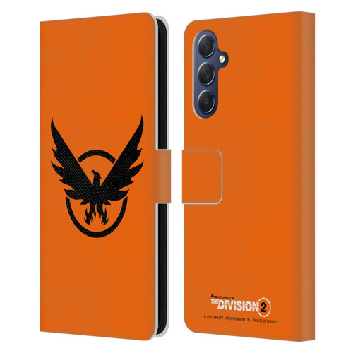 Tom Clancy's The Division 2 Logo Art Phoenix 2 Leather Book Wallet Case Cover For Samsung Galaxy M54 5G