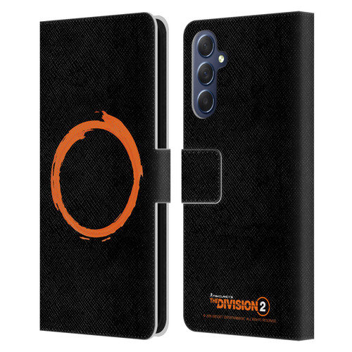 Tom Clancy's The Division 2 Logo Art Ring Leather Book Wallet Case Cover For Samsung Galaxy M54 5G