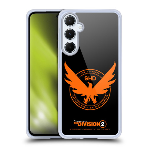 Tom Clancy's The Division 2 Logo Art Phoenix Soft Gel Case for Samsung Galaxy A55 5G