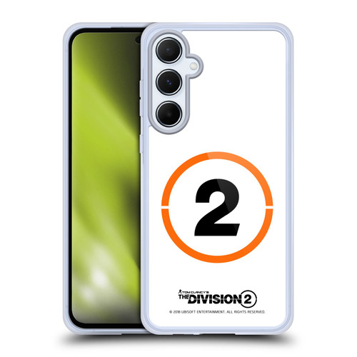 Tom Clancy's The Division 2 Logo Art Ring 2 Soft Gel Case for Samsung Galaxy A55 5G