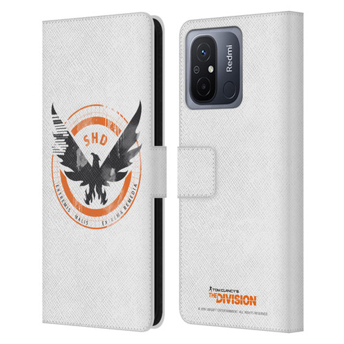 Tom Clancy's The Division Key Art Logo White Leather Book Wallet Case Cover For Xiaomi Redmi 12C