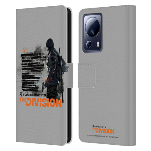 Tom Clancy's The Division Key Art Character Leather Book Wallet Case Cover For Xiaomi 13 Lite 5G