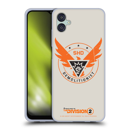 Tom Clancy's The Division 2 Logo Art Demolitionist Soft Gel Case for Samsung Galaxy M04 5G / A04e