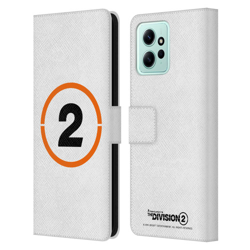Tom Clancy's The Division 2 Logo Art Ring 2 Leather Book Wallet Case Cover For Xiaomi Redmi 12