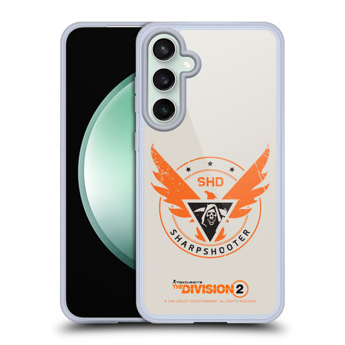 Tom Clancy's The Division 2 Logo Art Sharpshooter Soft Gel Case for Samsung Galaxy S23 FE 5G