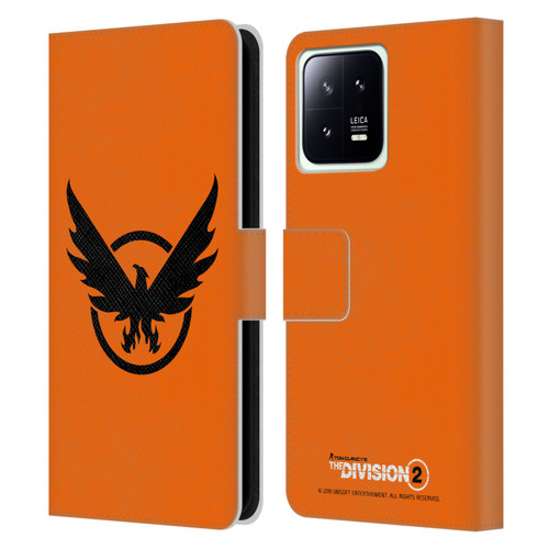 Tom Clancy's The Division 2 Logo Art Phoenix 2 Leather Book Wallet Case Cover For Xiaomi 13 5G