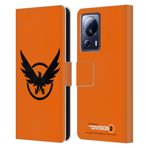 Tom Clancy's The Division 2 Logo Art Phoenix 2 Leather Book Wallet Case Cover For Xiaomi 13 Lite 5G