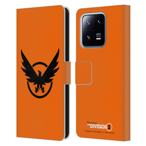 Tom Clancy's The Division 2 Logo Art Phoenix 2 Leather Book Wallet Case Cover For Xiaomi 13 Pro 5G