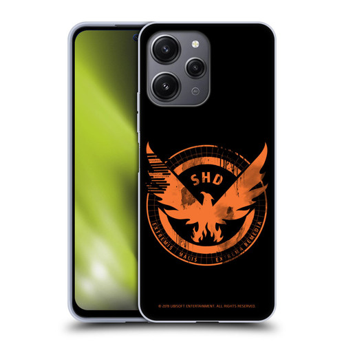 Tom Clancy's The Division Key Art Logo Black Soft Gel Case for Xiaomi Redmi 12