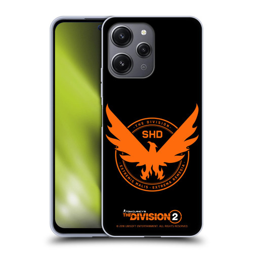 Tom Clancy's The Division 2 Logo Art Phoenix Soft Gel Case for Xiaomi Redmi 12