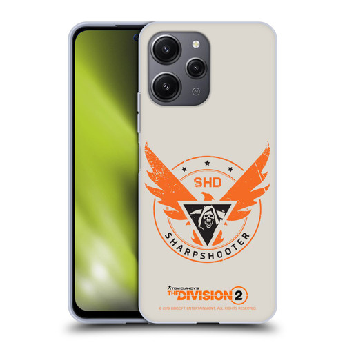 Tom Clancy's The Division 2 Logo Art Sharpshooter Soft Gel Case for Xiaomi Redmi 12