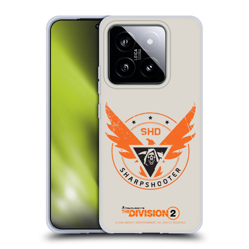 Tom Clancy's The Division 2 Logo Art Sharpshooter Soft Gel Case for Xiaomi 14