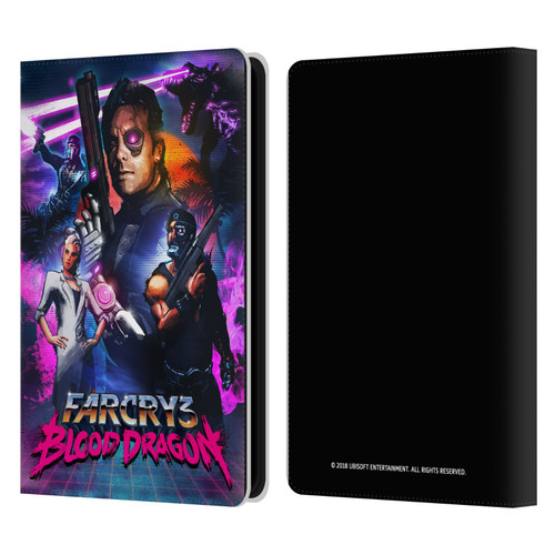 Far Cry 3 Blood Dragon Key Art Cover Leather Book Wallet Case Cover For Amazon Kindle Paperwhite 5 (2021)