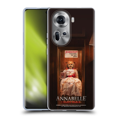 Annabelle Comes Home Doll Photography Do Not Open Soft Gel Case for OPPO Reno11