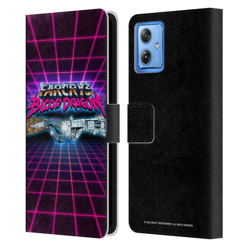 Far Cry 3 Blood Dragon Key Art Fist Bump Leather Book Wallet Case Cover For Motorola Moto G54 5G