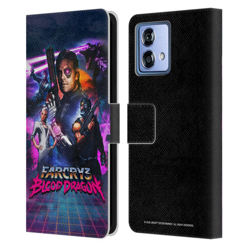 Far Cry 3 Blood Dragon Key Art Cover Leather Book Wallet Case Cover For Motorola Moto G84 5G