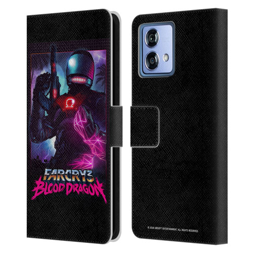 Far Cry 3 Blood Dragon Key Art Omega Leather Book Wallet Case Cover For Motorola Moto G84 5G