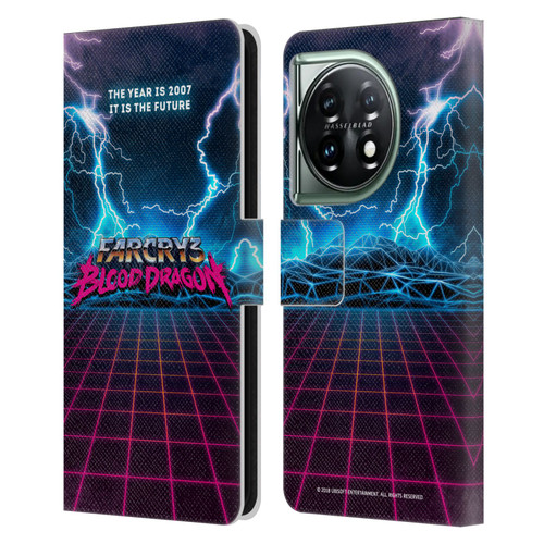 Far Cry 3 Blood Dragon Key Art Logo Leather Book Wallet Case Cover For OnePlus 11 5G