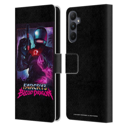 Far Cry 3 Blood Dragon Key Art Omega Leather Book Wallet Case Cover For Samsung Galaxy A05s