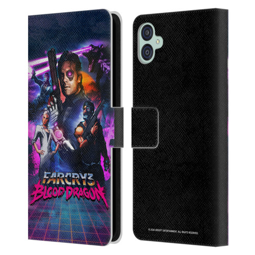 Far Cry 3 Blood Dragon Key Art Cover Leather Book Wallet Case Cover For Samsung Galaxy M04 5G / A04e
