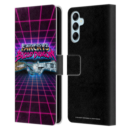 Far Cry 3 Blood Dragon Key Art Fist Bump Leather Book Wallet Case Cover For Samsung Galaxy M14 5G