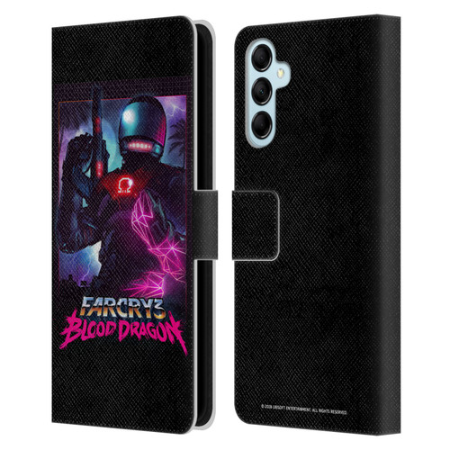 Far Cry 3 Blood Dragon Key Art Omega Leather Book Wallet Case Cover For Samsung Galaxy M14 5G