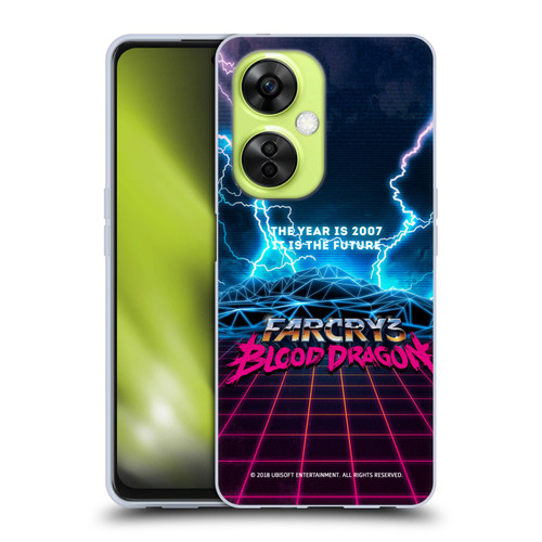 Far Cry 3 Blood Dragon Key Art Logo Soft Gel Case for OnePlus Nord CE 3 Lite 5G