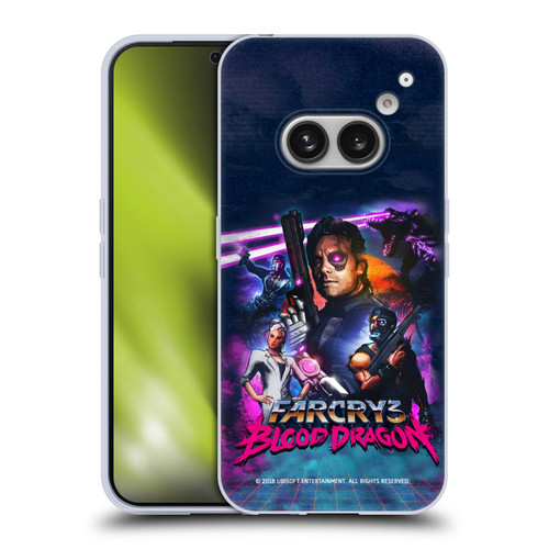 Far Cry 3 Blood Dragon Key Art Cover Soft Gel Case for Nothing Phone (2a)