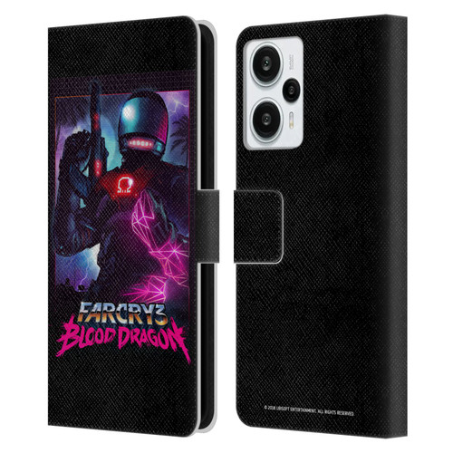 Far Cry 3 Blood Dragon Key Art Omega Leather Book Wallet Case Cover For Xiaomi Redmi Note 12T