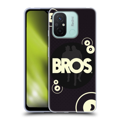 BROS Logo Art Retro Soft Gel Case for Xiaomi Redmi 12C