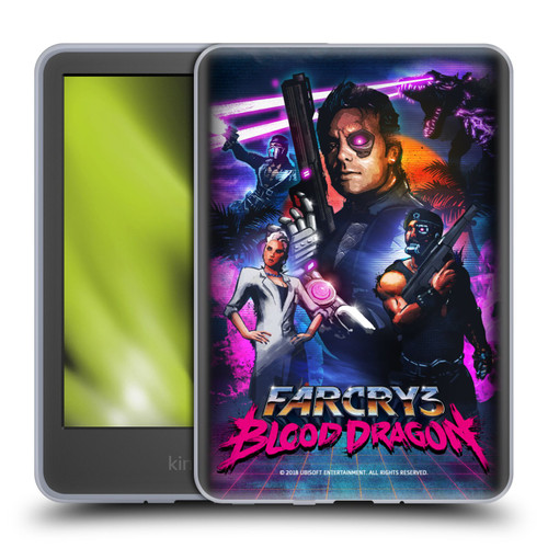 Far Cry 3 Blood Dragon Key Art Cover Soft Gel Case for Amazon Kindle 11th Gen 6in 2022