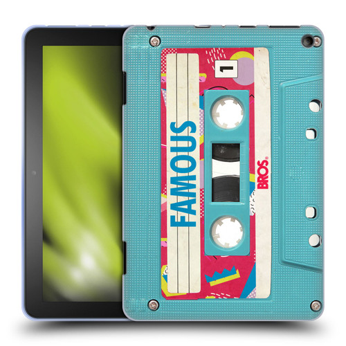 BROS Vintage Cassette Tapes When Will I Be Famous Soft Gel Case for Amazon Fire HD 8/Fire HD 8 Plus 2020