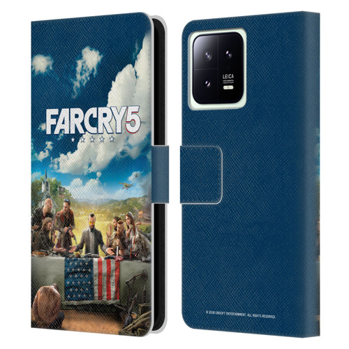 Far Cry 5 Key Art And Logo Main Leather Book Wallet Case Cover For Xiaomi 13 5G
