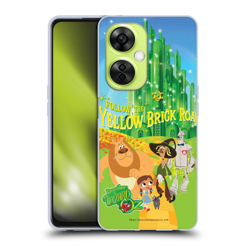 Dorothy and the Wizard of Oz Graphics Yellow Brick Road Soft Gel Case for OnePlus Nord CE 3 Lite 5G