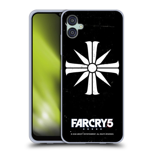 Far Cry 5 Key Art And Logo Distressed Look Cult Emblem Soft Gel Case for Samsung Galaxy M04 5G / A04e