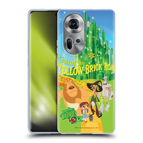 Dorothy and the Wizard of Oz Graphics Yellow Brick Road Soft Gel Case for OPPO Reno11