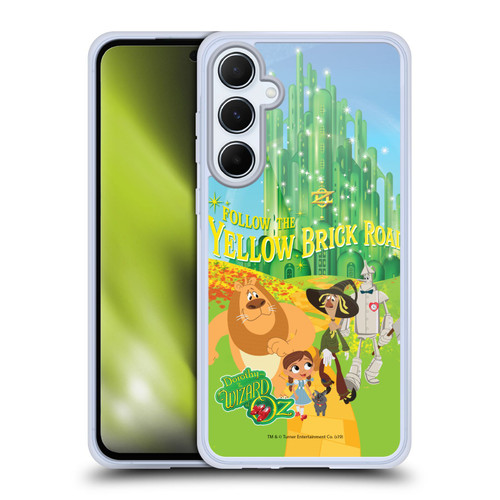 Dorothy and the Wizard of Oz Graphics Yellow Brick Road Soft Gel Case for Samsung Galaxy A55 5G